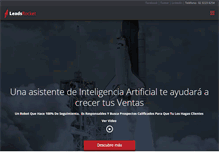 Tablet Screenshot of leadsrocket.com